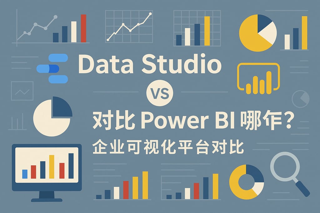 Data Studio对比Power BI哪个好？企业可视化平台对比